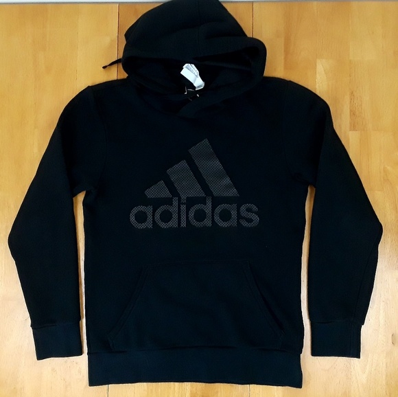 adidas Other - Adidas Climalite Triple black hoodie